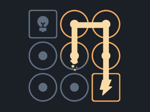 Single Stroke Energy Line Puzzle